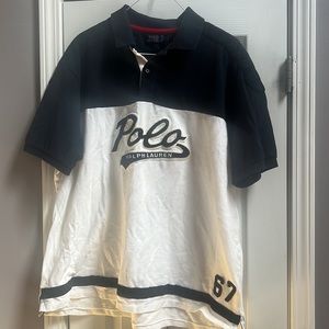 2XB RUGBY STYLE POLO RALPH LAUREN SHIRT (brand new ) never worn